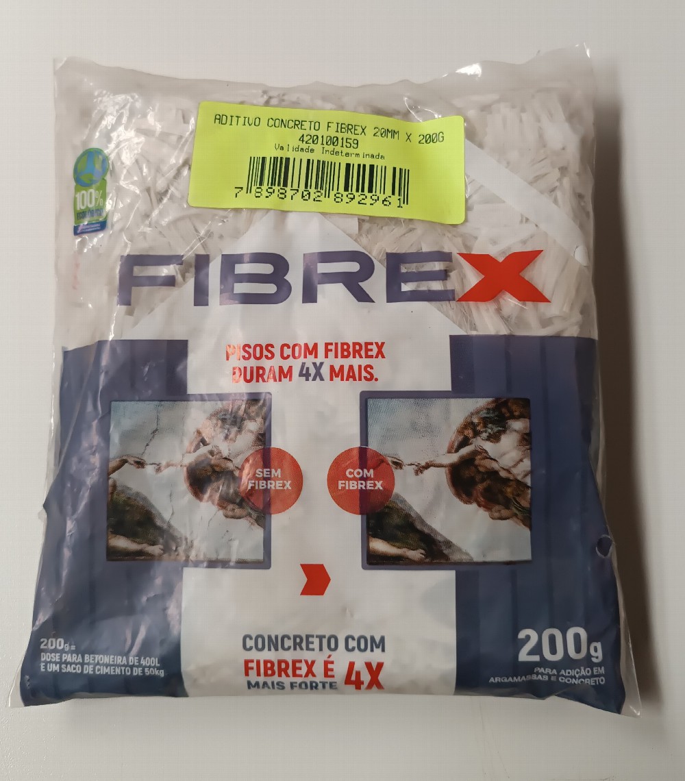 ADITIVO CONCRETO 20MMX200G FIBREX